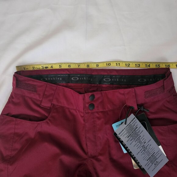 Oakley Women's Rhone Tippy Toe Biozone Insulated Snow Ski Pants Size Medium NWT - Picture 10 of 16